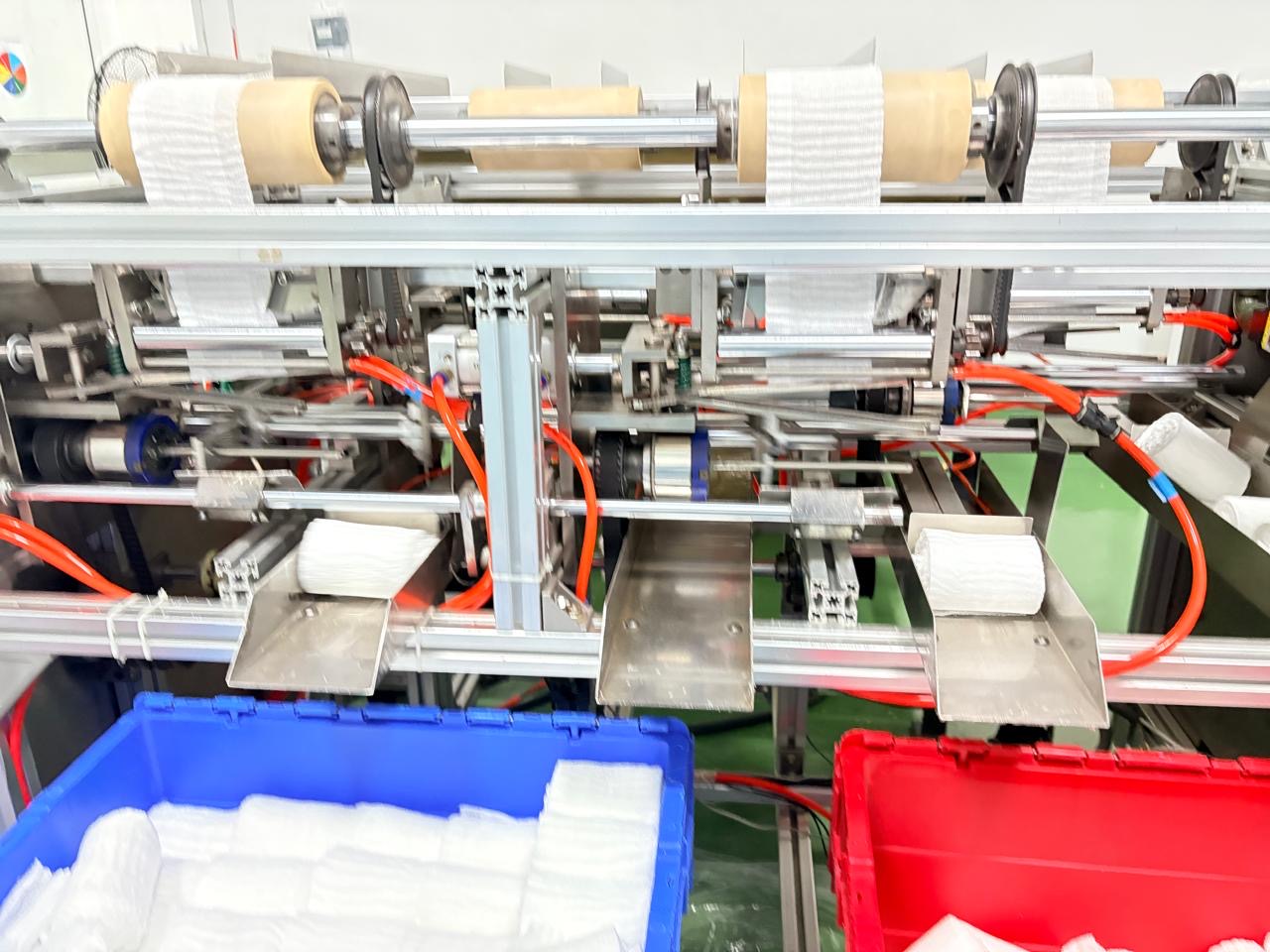 Automated Bandage Rolling & Cutting Line