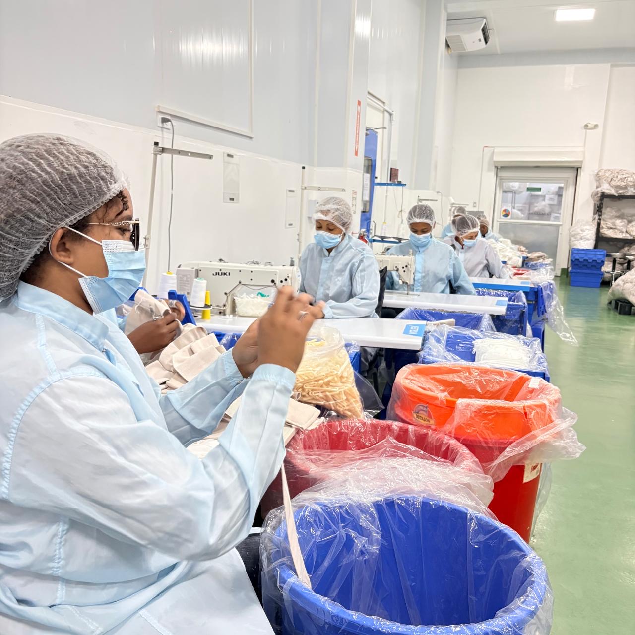 Cleanroom Sterile Bandage Assembly Line